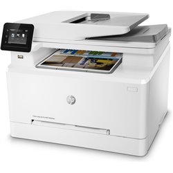 Multifunción láser color hp láserjet pro m283fdn fax/ dúplex/ blanca