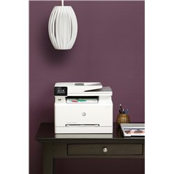 Multifunción láser color hp láserjet pro m283fdn fax/ dúplex/ blanca