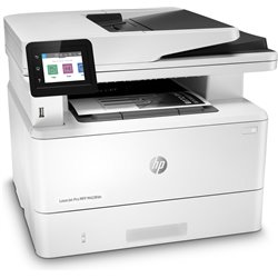 Multifunción láser monocromo hp láserjet pro m428fdn fax/ dúplex/ blanca