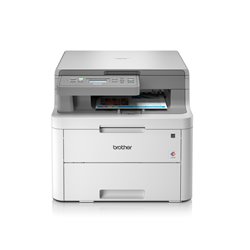Multifunción láser color brother dcp-l3510cdw wifi/ dúplex/ blanca