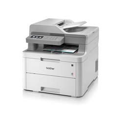 Multifunción láser color brother dcp-l3550cdw wifi/ dúplex/ blanca