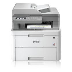 Multifunción láser color brother mfc-l3710cw  wifi/ fax/ blanca