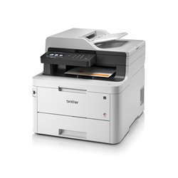 Multifunción láser color brother mfc-l3770cdw wifi/ fax/ dúplex/ blanca