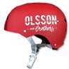 CASCO OLSSON PARA NIÑO - ROJO - TALLA S/M