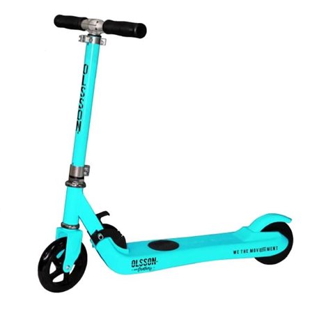 PATINETE ELÉCTRICO SCOOTER INFANTIL OLSSON FUN AZUL - RUEDAS 5'/12.7CM - MOTOR 100W - DISPLAY - BAT 22V/2AH - PLEGABLE