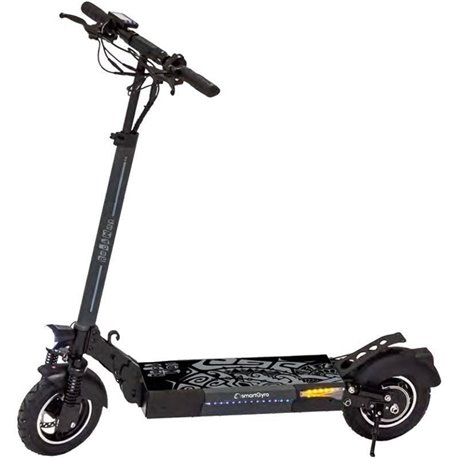 PATINETE ELECTRICO SMARTGYRO ROCKWAY - LLANTAS 10'/25.4CM - MOTOR 800W BRUSHLESS - DISCOS DE FRENO - AUTONOMÍA 45KM - BAT. 13000