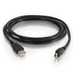 C2G 2m USB 2.0 A/Mini-B Cable cable USB USB A Mini-USB B Negro