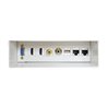 Caja De Conexiones Aisens A127-0340/ VGA - 2*HDMI - JACK3.5 - RCA - 1*USB - 2*RJ45