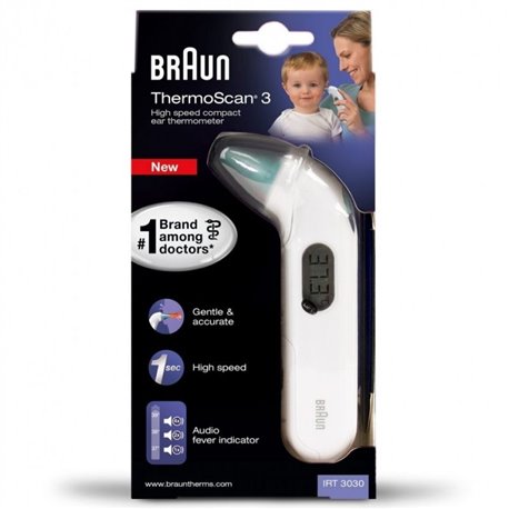 Termómetro Digital Braun ThermoScan 3