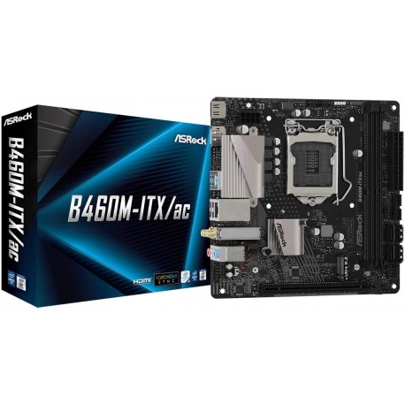 PLACA BASE ASROCK 1200 B460M-ITX/AC