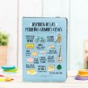 Funda Ebook 6" Disfruta de las Pequeñas Cosas Mr Wonderful