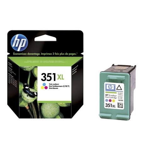 Cartucho de Tinta Original HP nº351 XL Alta Capacidad/ Tricolor