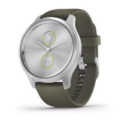 Smartwatch Garmin Vívomove Style Notificaciones/ Frecuencia Cardíaca/ GPS/ Plata y Verde