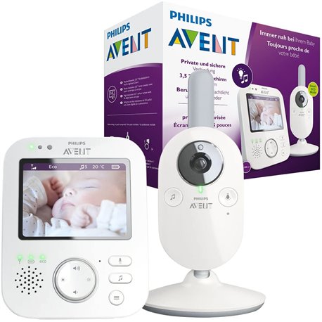 Video monitor vigila bebés Philips WEU3 SCD845/26