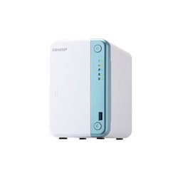 QNAP TS-251D NAS Torre Ethernet Blanco J4005