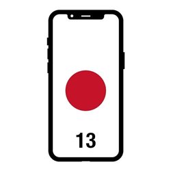 Smartphone Apple iPhone 13 128GB/ 6.1'/ 5G/ Rojo