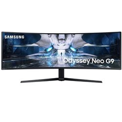 Monitor Gaming Ultrapanorámico Curvo Samsung Odyssey Neo G9 LS49AG950NU 49'/ Dual QHD/ 1ms/ 240Hz/ VA/ Negro