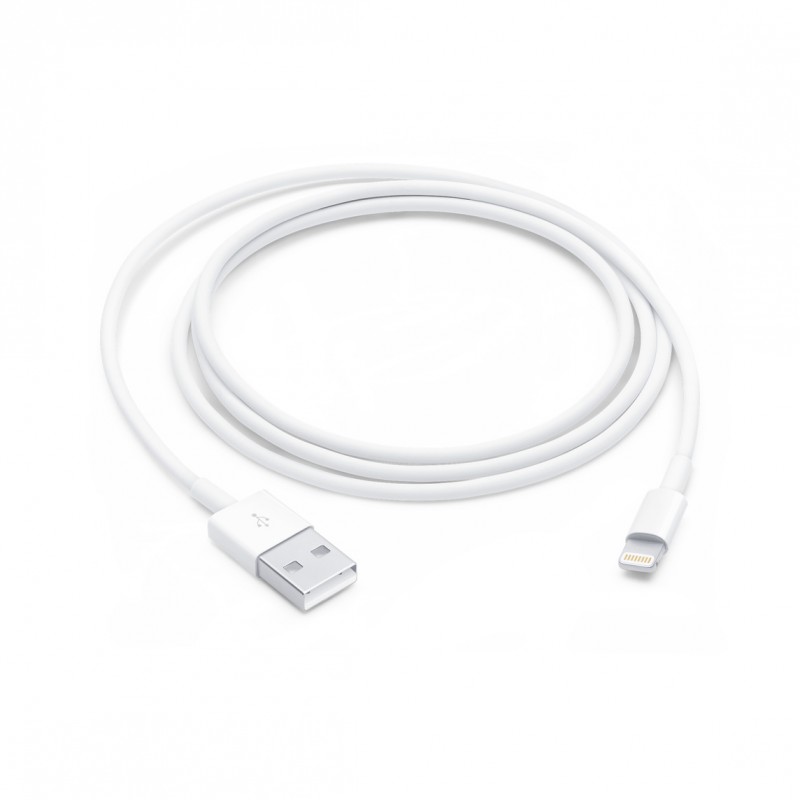 Cable de Carga Apple MXLY2ZM/A de conector Lightning a USB 2.0 de longitud 1m