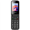 Teléfono Móvil Qubo X-247 4G para Personas Mayores/ Negro