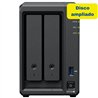 NAS Synology Diskstation DS725+/ 2 Bahías 3.5'- 2.5'/ 4GB DDR4/ 8TB/ Formato Torre