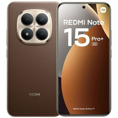 Smartphone Xiaomi Redmi Note 15 Pro Plus 8GB/ 256GB/ 6.83'/ 5G/ Marrón