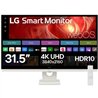 Smart Monitor LG 32U721SA-W 31.5'/ 4K/ Multimedia/ Smart TV/ Blanco