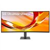 Monitor Profesional Ultrapanorámico Curvo LG UltraWide 34U640B-B 34'/ WQHD/ Regulable en altura/ Negro