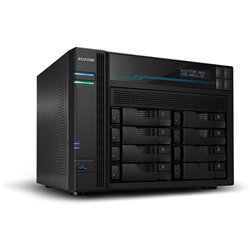 NAS ASUSTOR TOWER 8 BAY QUAD-CORE 8GB DDR4 10 GBE X 2 2.5 GBE X 2 USB 3.2