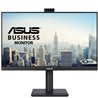 Monitor Profesional Asus BE249QFK 24'/ Full HD/ Webcam/ Multimedia/ Regulable en altura/ Negro