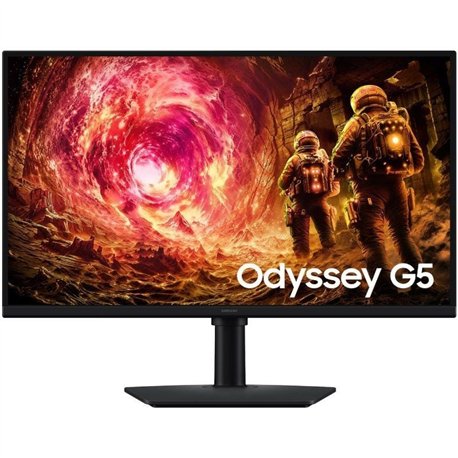 Monitor Gaming Samsung Odyssey G5 G50F S27FG502EU 27'/ QHD/ 1ms/ 180Hz/ IPS/ Regulable en Altura/ Negro