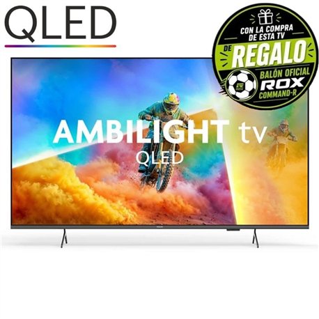 Televisor Philips QLED 55PQS8501 55'/ Ultra HD 4K/ Ambilight/ Smart TV/ WiFi
