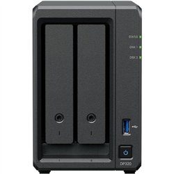 NAS Synology ActiveProtect DP320/ 2 Bahías 3.5'- 2.5'/ 8GB DDR4/ 16TB/ Formato Torre