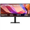 Monitor Profesional Ultrapanorámico Curvo LG UltraWide 34U650A-B 34'/ WQHD/ Multimedia/ Regulable en altura/ Negro