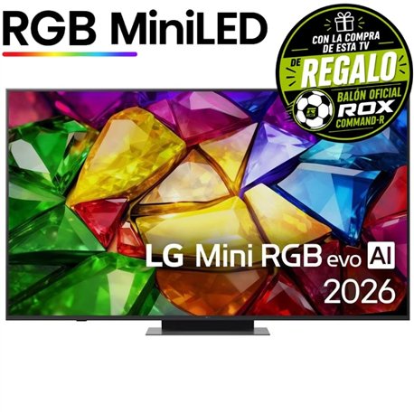 Televisor LG Mini RGB evo AI MRGB86 65MRGB86B6A 65'/ Ultra HD 4K/ Smart TV/ WiFi